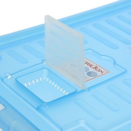 Storage box with Darel-Box lid, 56 l, 60 × 40 × 31 cm, color mix-1