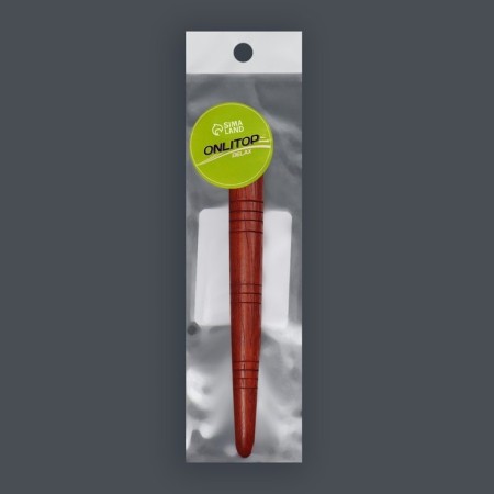 The massage "stick", wooden, universal, 14.5 × 1.5 cm, color "red tree"-7