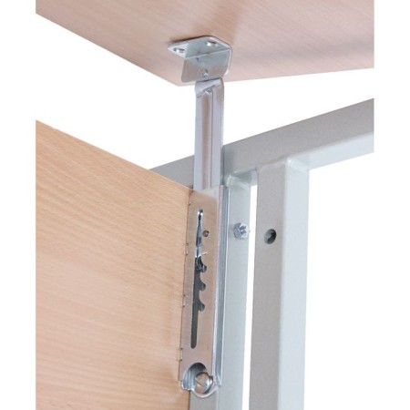 Student single-stage table adjustable in the corner of inclination and height, growth group No. 3-5,-4