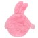 Soft toy "Bunny Pupsik", pink color, 20 cm