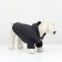 Jacket for dogs "Sport" with a hood, size s, black