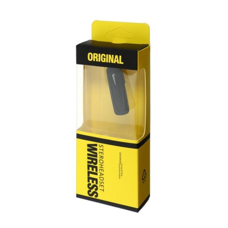 Bluetooth headset for the phone, W-49, wireless, ear mount, black-5