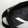 Sports bag with lightning, long belt, black color