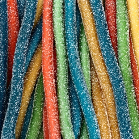 Sour marmalade - pencil "Damla", assorted with sprinkling, 10 g-2