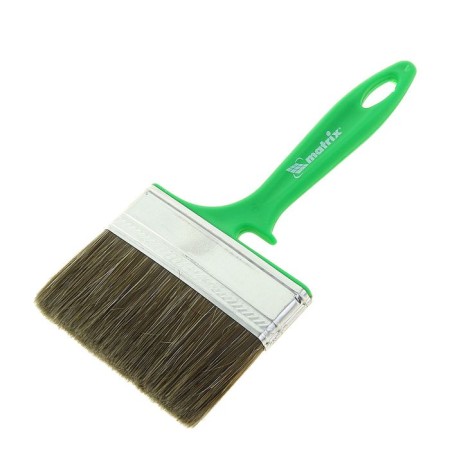 Matrix flat brush, for wood, 100x12 mm, plastic handle, natural bristles