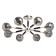 Hamburg chandelier, size 85x28x85 cm, 320W 8xe14 IP 20