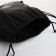 Bag for shoes on the lace, black color