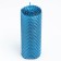 Voschshina candle, 4.5x4.5x12.5 cm, blue metallic