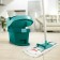 Profi floor mop, with a telescope pen, 80-140 cm