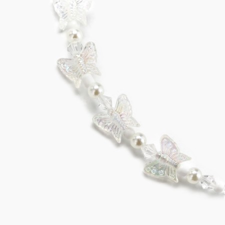 Keychain beads for keys "butterfly", 15 x 3.7 cm-2