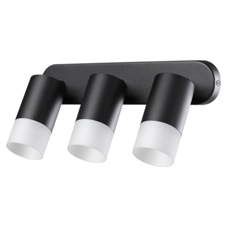 FLAX lamp, 3x9W GU10, black color, IP20