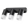 FLAX lamp, 3x9W GU10, black color, IP20