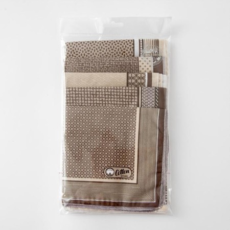 Men's nasal male Ethel "Sergio" 30*30 cm, (set 12 pcs,) central crown, Fig. Mix-7