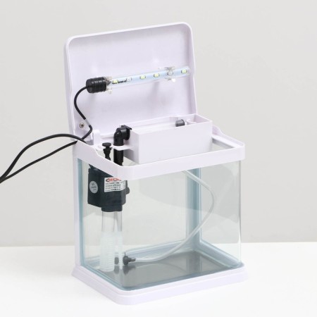 The Seastar HX-180F Aquarium includes: LED lamp, filter, 3.5 l, white-2