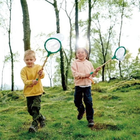 Children's net for butterflies and insects "Time to travel"-3