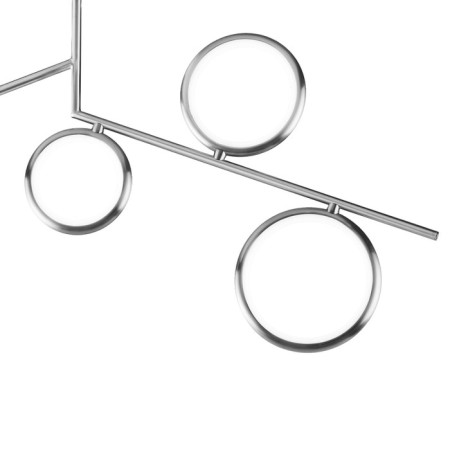 Ceiling chandelier Mantra Olimpia, LED, 3150LM, 3000K, 1010x170x600 mm, chromium color-2