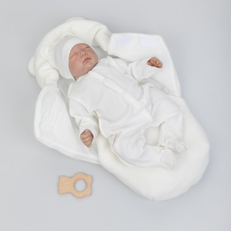 Kinderlitto Pushstik Bear, 3 items, 3 objects, height 50-56 cm, color milk-5