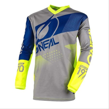 Jersey Element Factor, Size S, Gray, Yellow