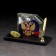 Set of desktop "flag with the emblem", bevel, coil