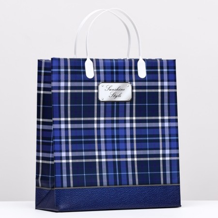 Pan "Royal", blue, soft plastic, 26 x 23 cm, 110 μm