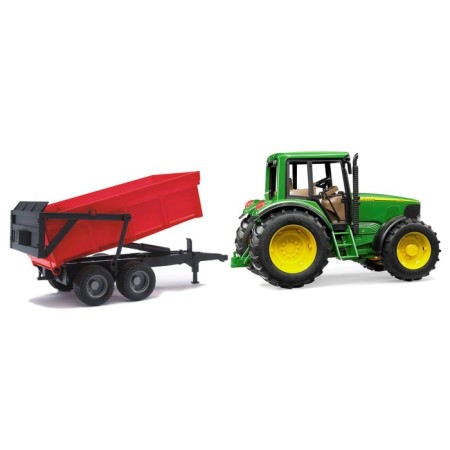 Игрушка «Трактор John Deere» с прицепом самосвалом-3