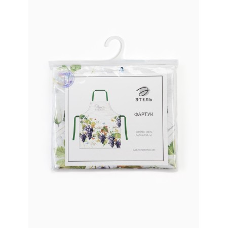 Apron "Ethel" Vine Plantation 60x70 cm cm, 100% cotton, sarzha 190 g/m2-7