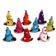 New Year's decor "Christmas tree cone with a star" mix