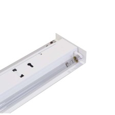 The irradiator of bactericidal xenon, OBN01-2x30-013 photon 2x30W, G13, IP20, with a protective screen with an eopra (without lamps)