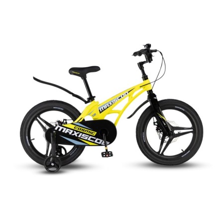 Bicycle 18 ’’ maxiscoo cosmic deluxe, color yellow matte