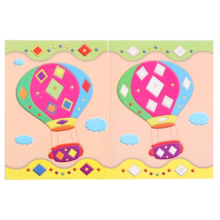 Developing stickers for babies "steam locomotive"-4