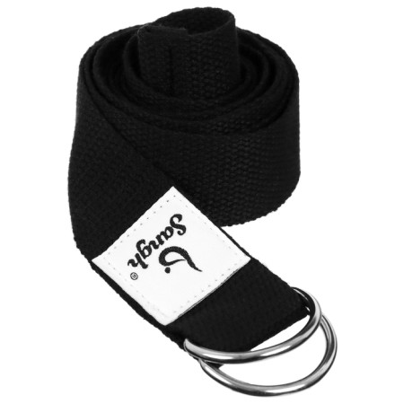 Sangh yoga set: block, belt, black color-8