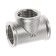The tee "CTM", 1/2 ", internal/internal/internal thread, nickel -plated brass