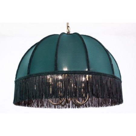 Lamp "Basel", 5x60W E14, green 51x51x50 cm-2