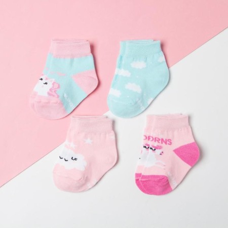 Набор носков Крошка Я "Unicorn", 4 пары, 8-10 см-1