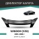 Defly hood deflector for Toyota Windom (V30), 2001-2006