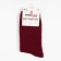 Women's socks, burgundy color, size 36-40