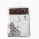 Apron Ethel Freedom 60x70 cm, dark brown color, 45% luna, cotton 55% 395 g/m2