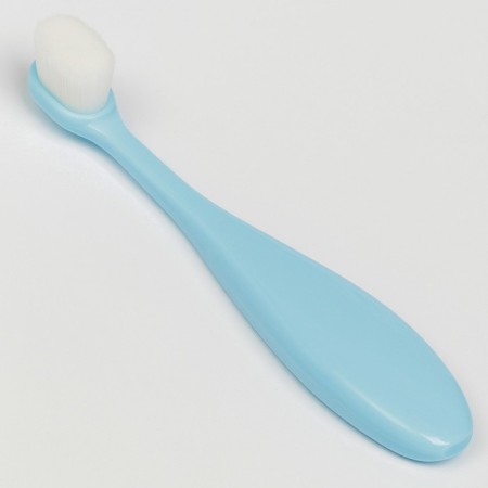 Set of toothbrush and children's sand cloth for teeth on a suction cup “Machine”-4