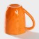 Porcelain mug Magistro "Cerera", 400 ml, color orange color