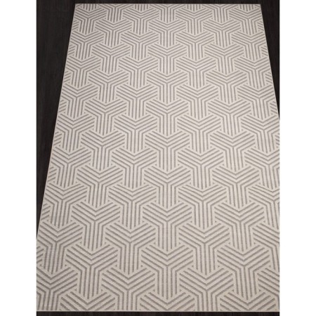 Rectangular carpet Merinos Sigma, size 160x230 cm, color Brown-Cream