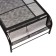 Calligrata laptop stand, with compartments, mesh, metal, black