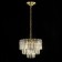 Suspended chandelier Citilux “Foundation” CL303163, 6x60W, E14, brown color