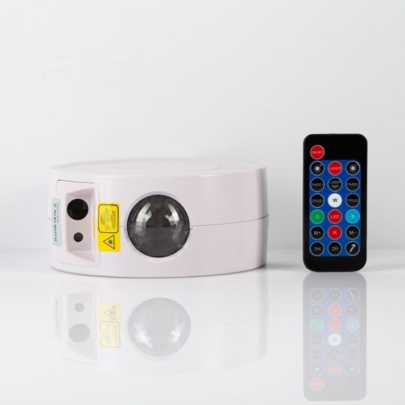 Light device "Star sky" 5 cm, laser, speaker, remote control, glow of multi, 5 V-1