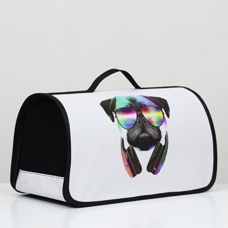 Bag - carrying for animals "DJ", frame, 50 x 25 x 28 cm