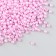 Set of beads "needlework" plastic, diameter 3 mm, 25 g, light pink