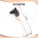 Soft toy "Horse-horseman", on a stick, mix, color gray color