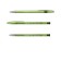 Gel pen Erichkrause R-301 Spring Gel Stick, black ink, node 0.5 mm, letter line 600 meters