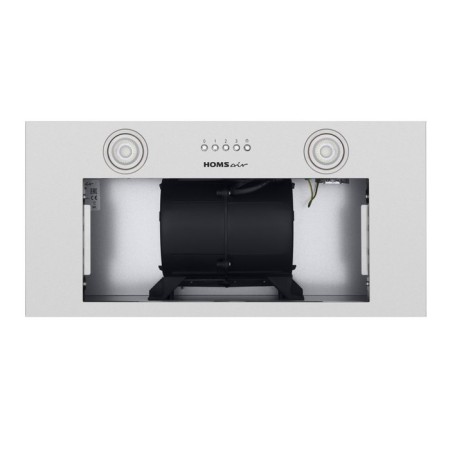 Kitchen hood Homsair Camelia Power 60, 30 m2, 3 modes, stainless steel-5