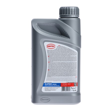 Motor oil sintec Super 10W-40, SG/CD P/synthetic, 801893, 1 liter-8