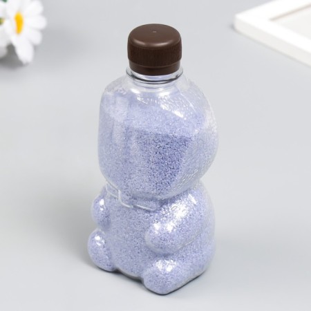 Color sand in the bottles "Lilac" 500 grams-4